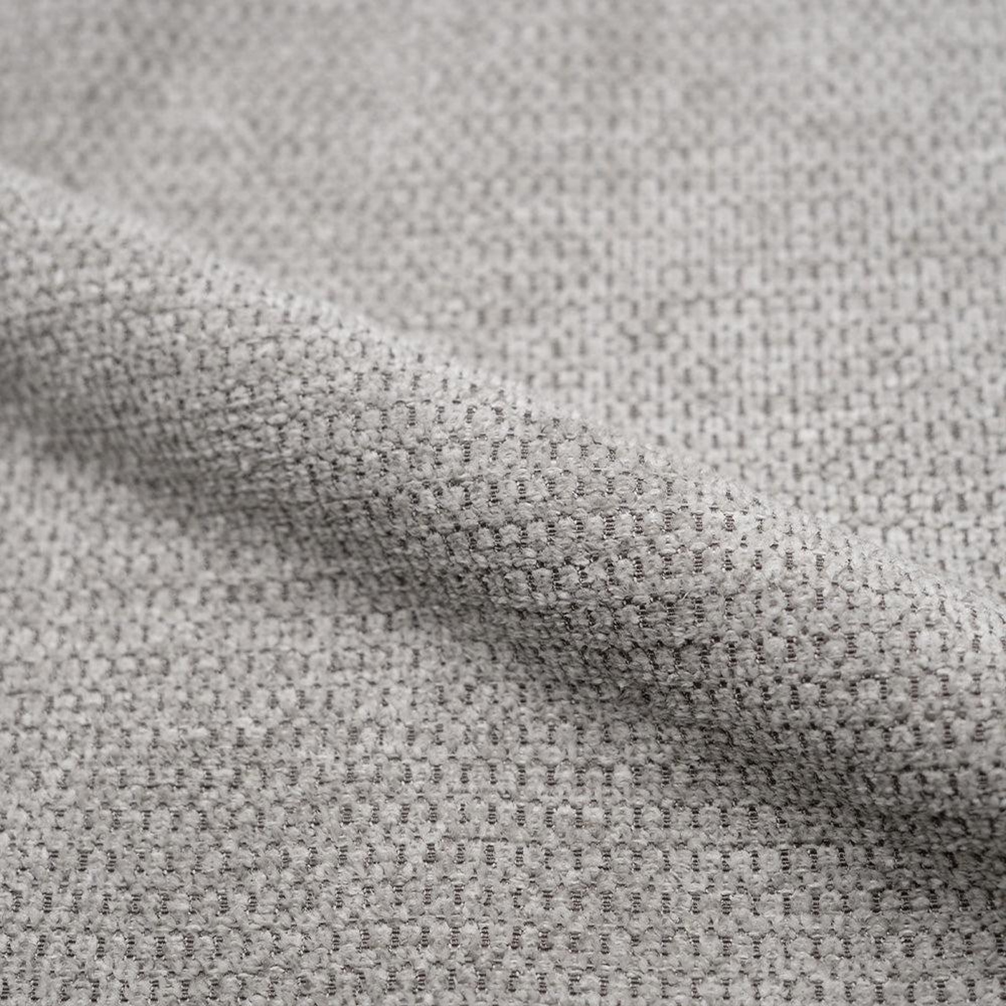 Voir la diapositive 3 : MAISON PAVANE Canapé 2 places en tissu gris clair-simba