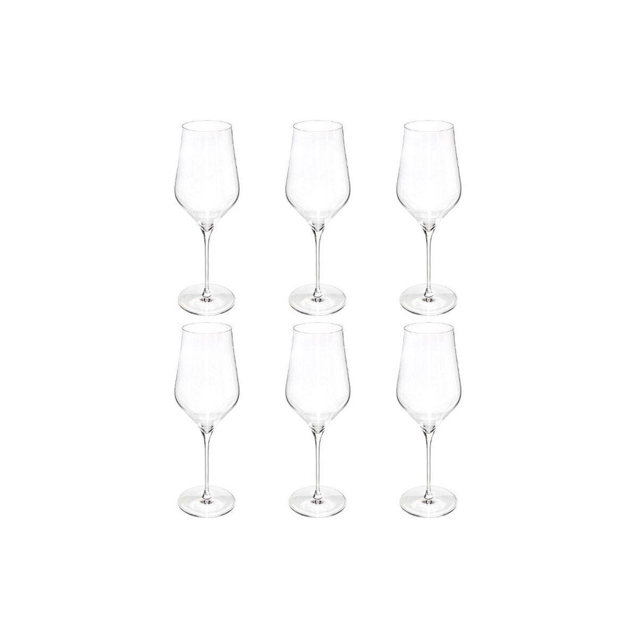 SECRET DE GOURMET Lot de 6 verres à vin  douro  52cl transparent