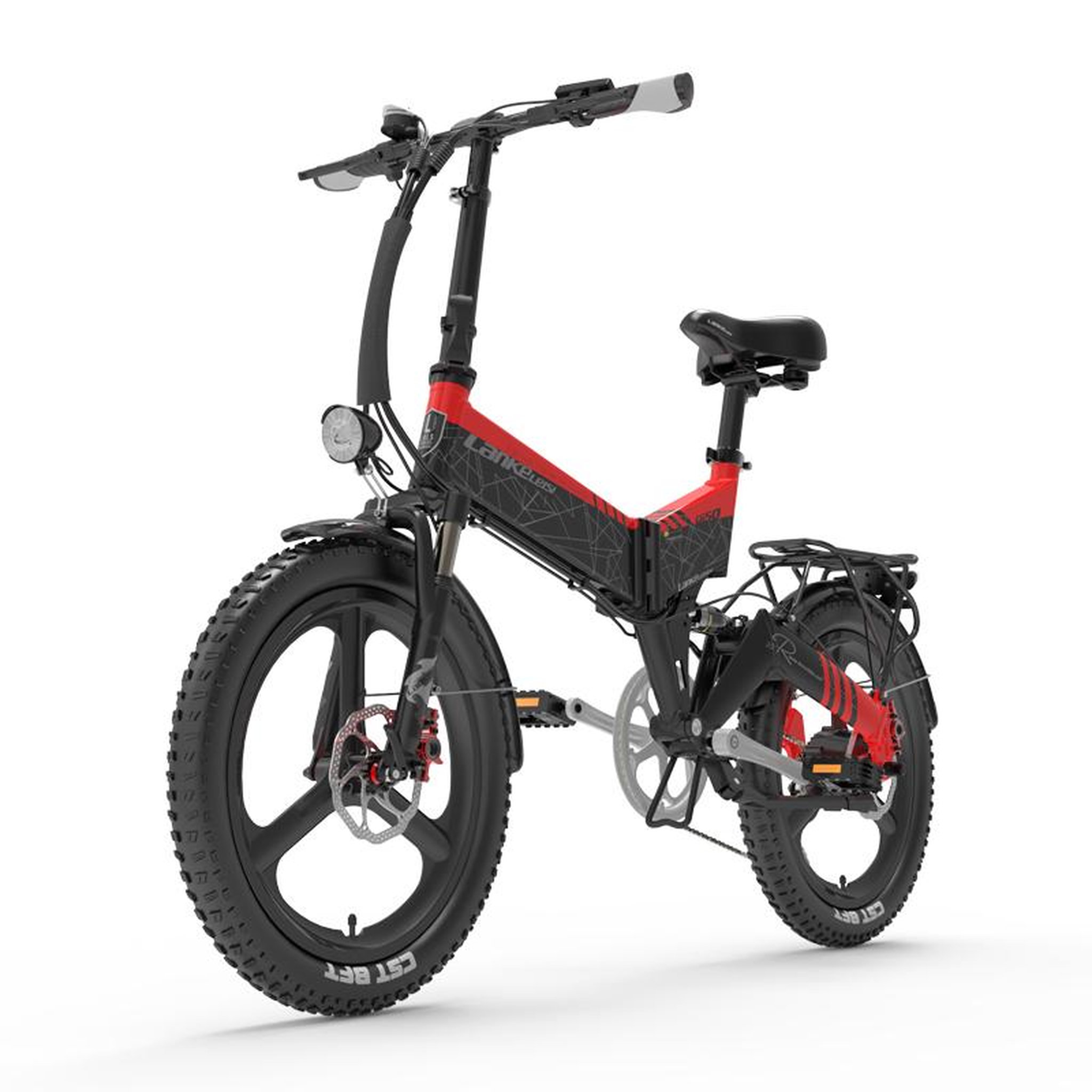 Voir la diapositive 3 : LANKELEISI Vélo électrique pliant de ville Lankeleisi G650