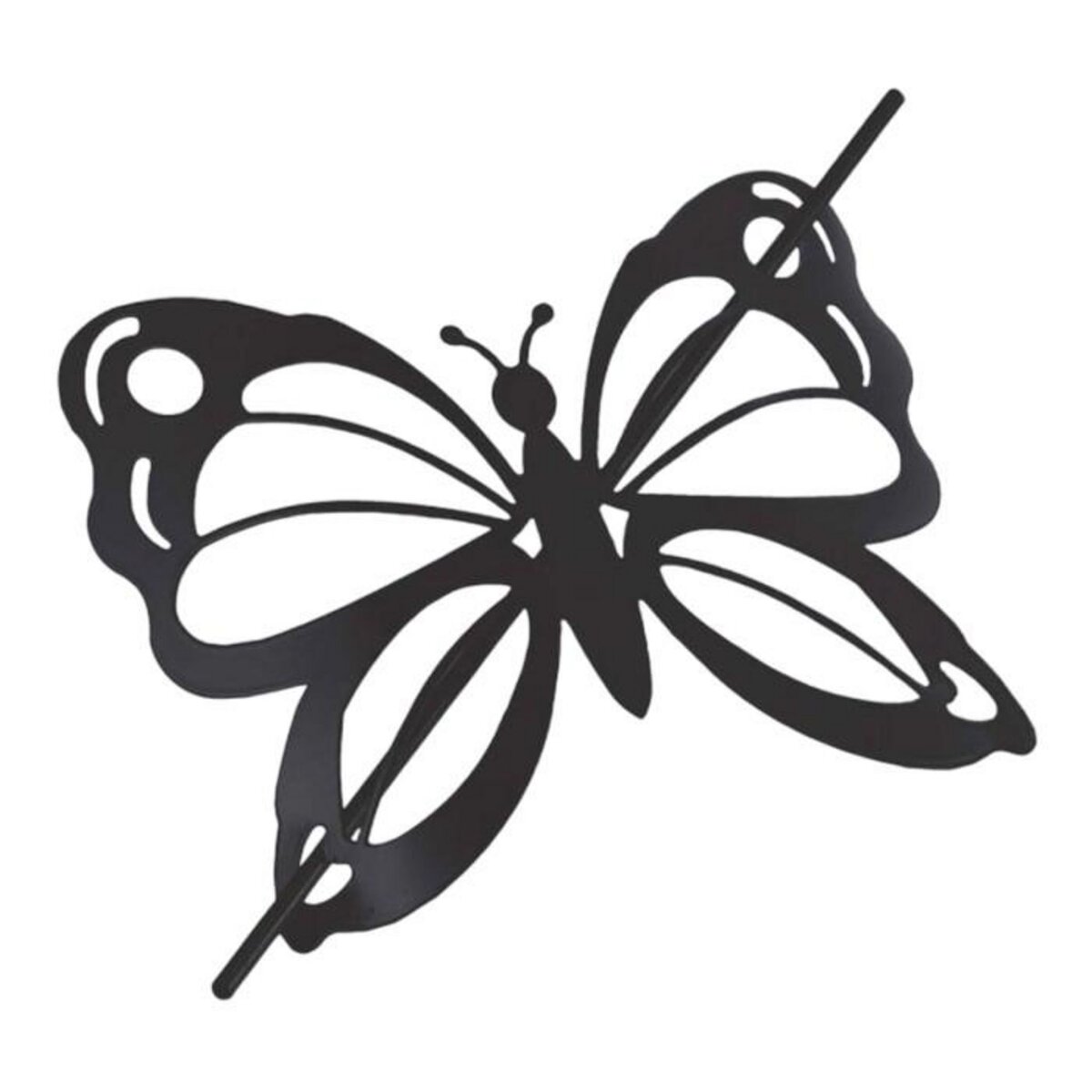 Paris Prix Embrasse de Rideau Broche  Farfalina  16cm Noir