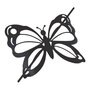 Voir la diapositive 1 : Paris Prix Embrasse de Rideau Broche  Farfalina  16cm Noir