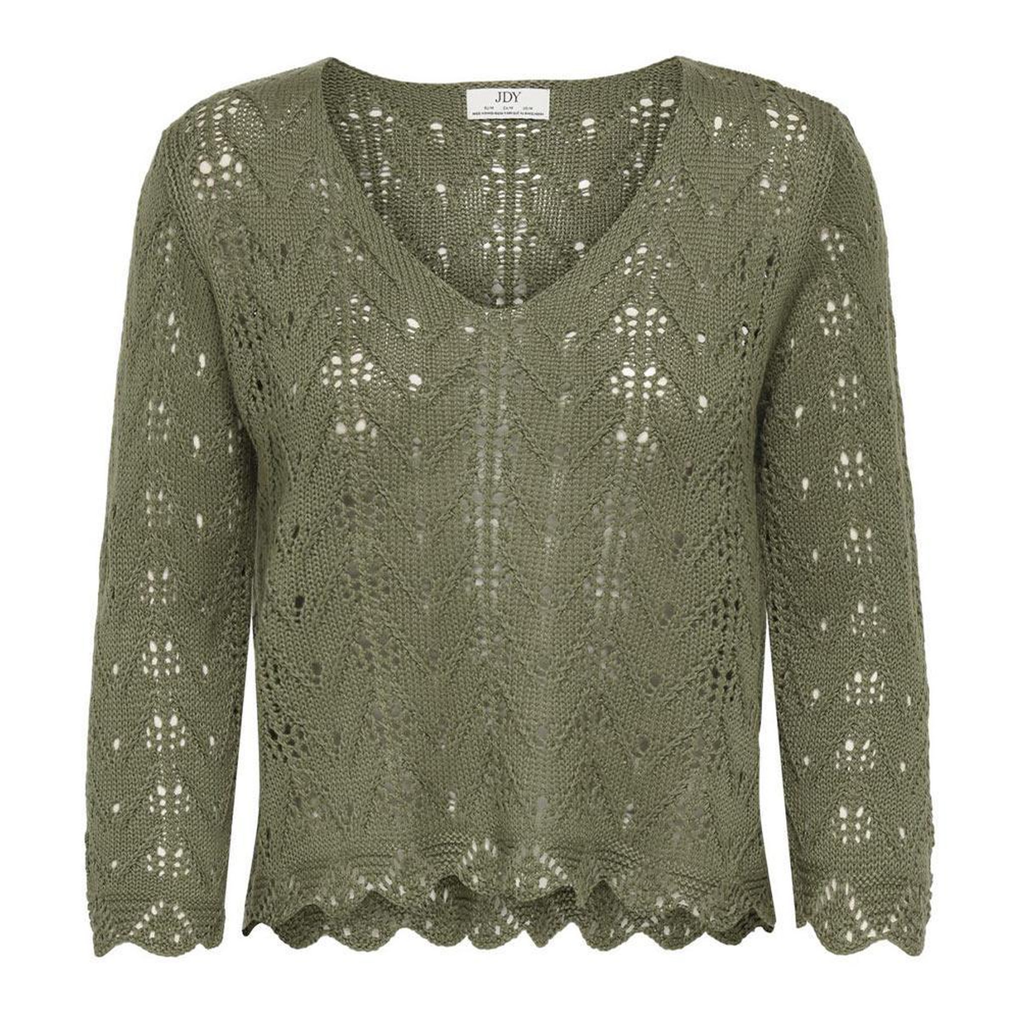 Voir la diapositive 1 : JACQUELINE DE YONG Pull Kaki Femme JDY Susi 3/4