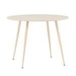 Paris Prix Table à Manger Design  Plaza  100cm Naturel