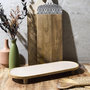 Voir la diapositive 3 : Paris Prix Plat de Présentation Uni en Bois  Dune  50cm Beige
