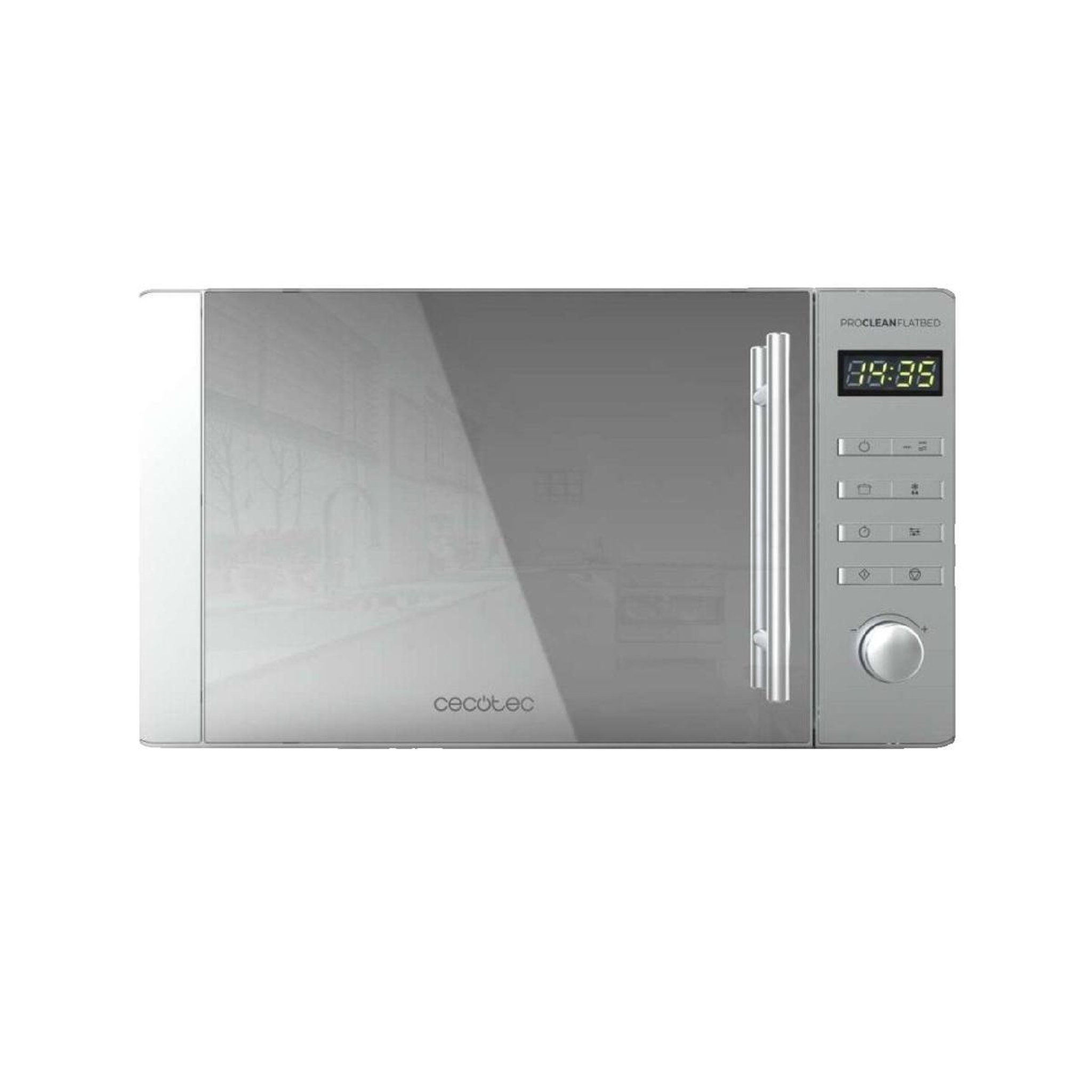 Voir la diapositive 1 : CECOTEC Micro-ondes Cecotec Modèle Élégant 20 Litres Argent et Blanc