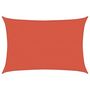 Voir la diapositive 2 : VIDAXL Voile d'ombrage 160 g/m^2 Terre cuite 4x6 m PEHD
