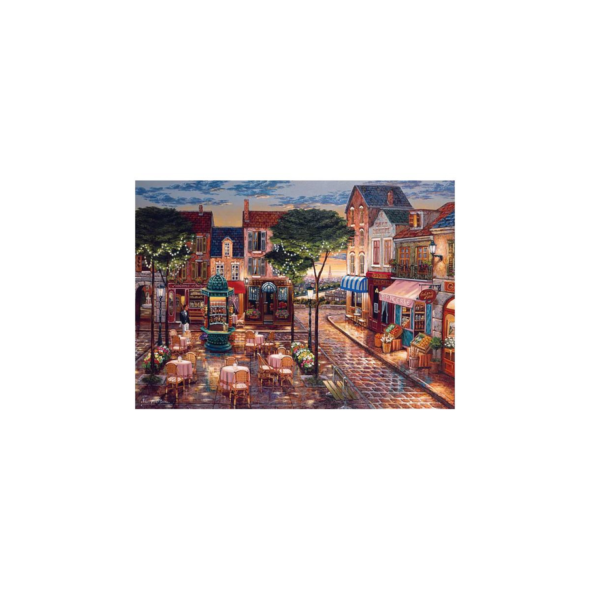 Voir la diapositive 2 : RAVENSBURGER Puzzle 1000 pièces - Paris en Peinture