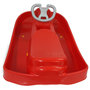 Voir la diapositive 3 : Jamara Snow Play Bob Ralley 100 cm rouge avec volant et frein