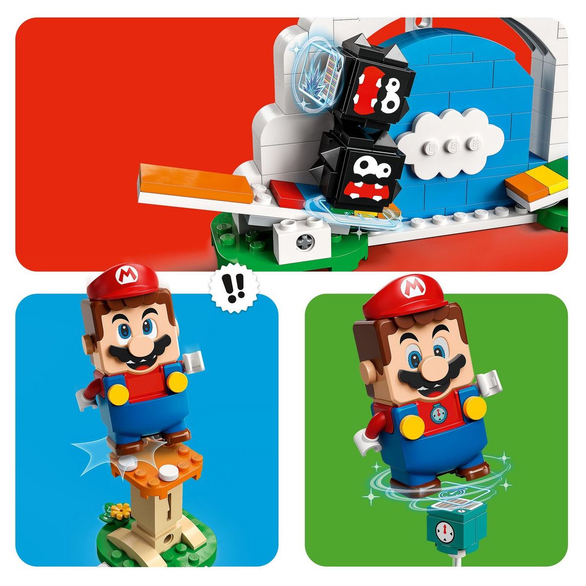 LEGO Super Mario 71405 Ensemble d&rsquo;Extension Les Fuzzies voltigeurs