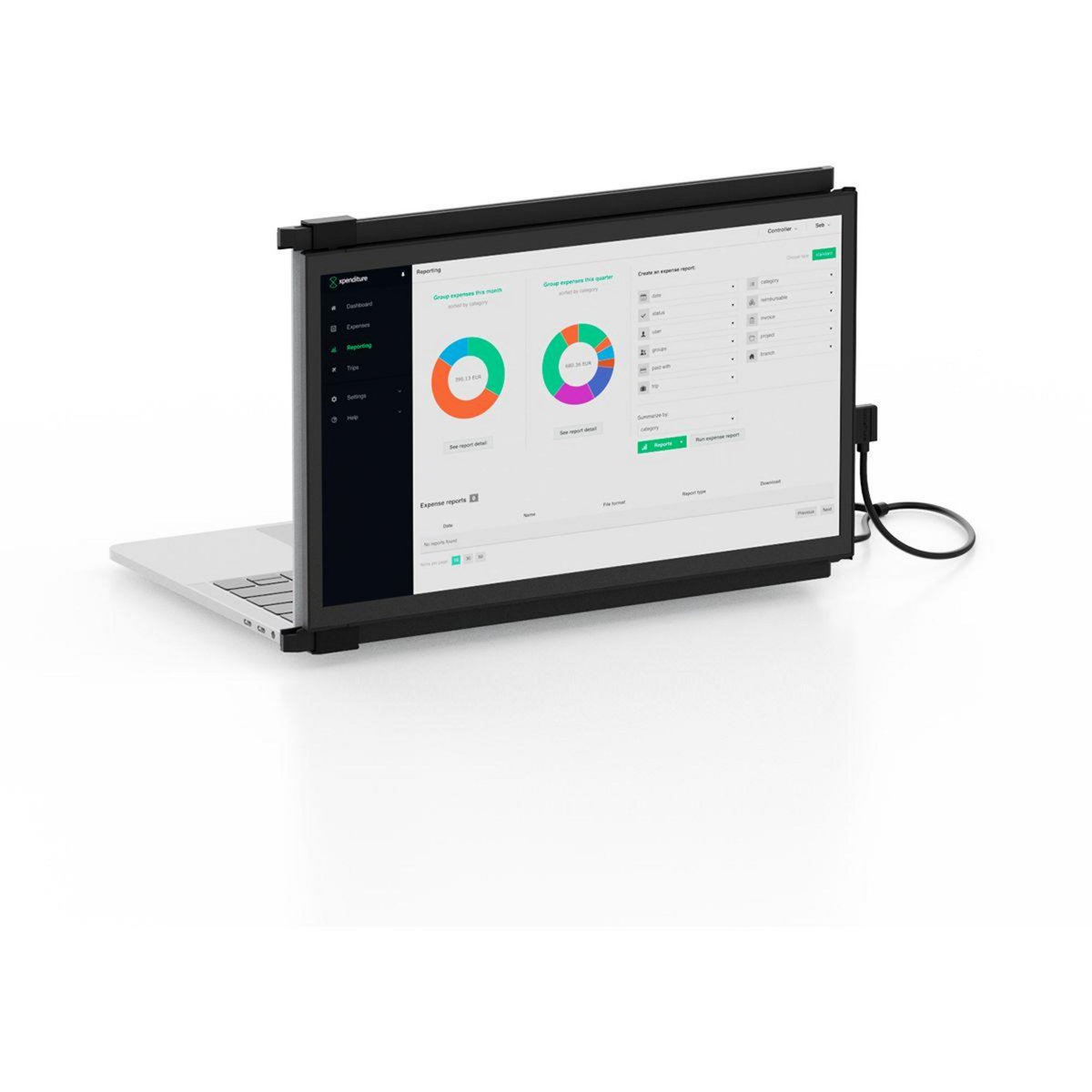 MOBILE PIXELS Ecran pc portable Duex Max DS 14.1