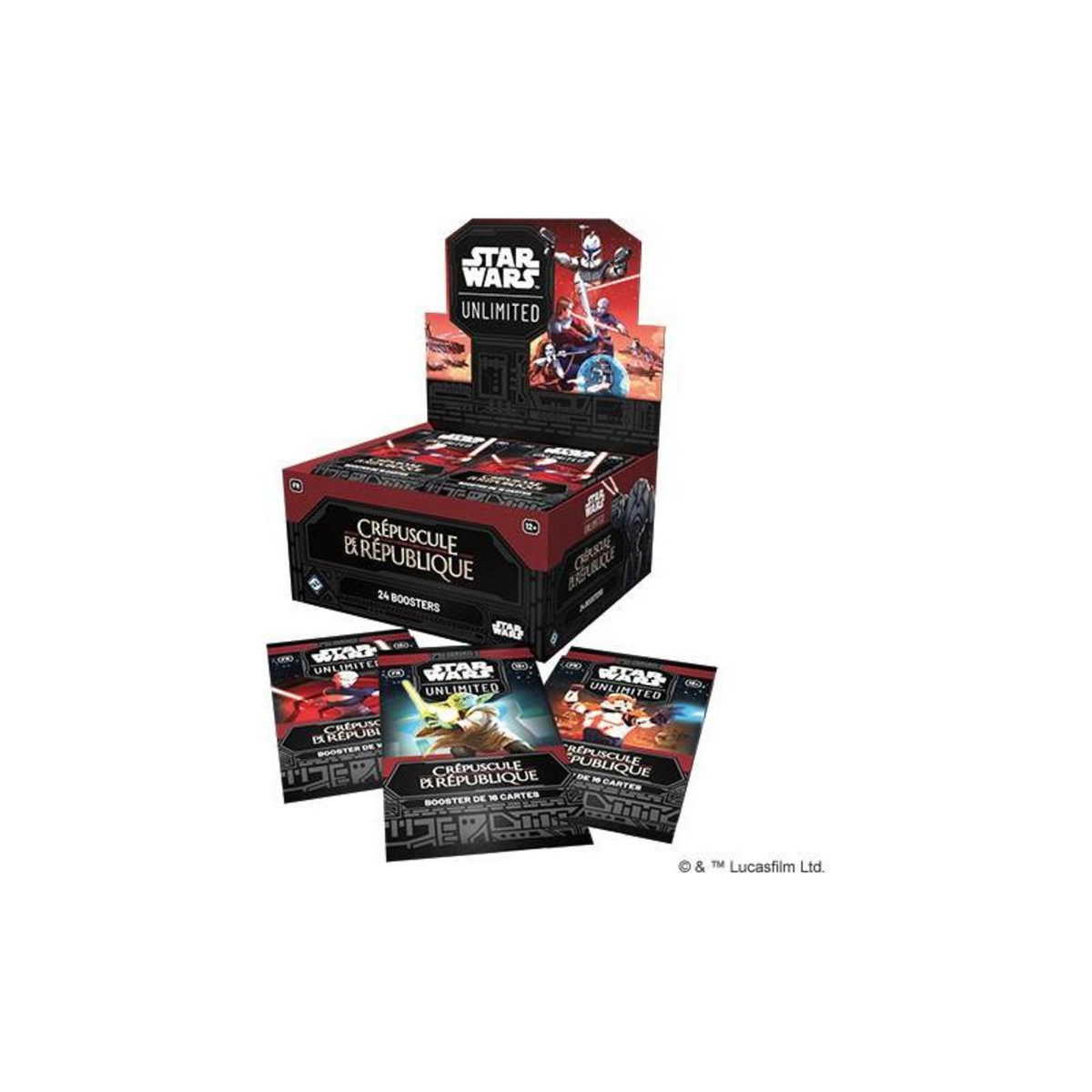 Star Wars Carte à collectionner Star Wars Unlimited Crépuscule de la République Booster