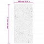 Voir la diapositive 6 : VIDAXL Tapis IZA poils courts style scandinave anthracite 100x200 cm