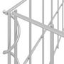 Voir la diapositive 5 : VIDAXL Lit sureleve a gabion Acier galvanise 200x100x20 cm