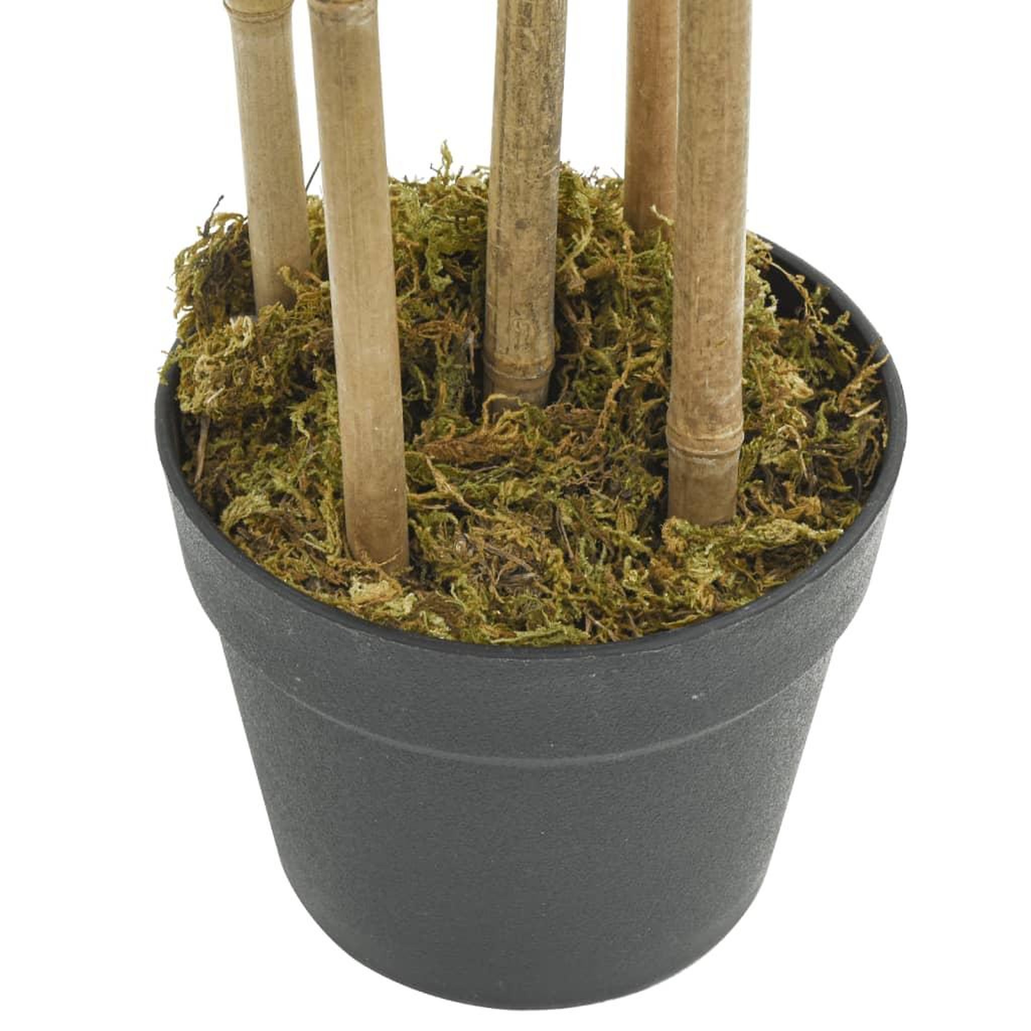 Voir la diapositive 3 : VIDAXL Bambou artificiel 730 feuilles 120 cm vert