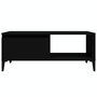 Voir la diapositive 5 : VIDAXL Table basse Noir 90x50x36,5 cm Bois d'ingenierie