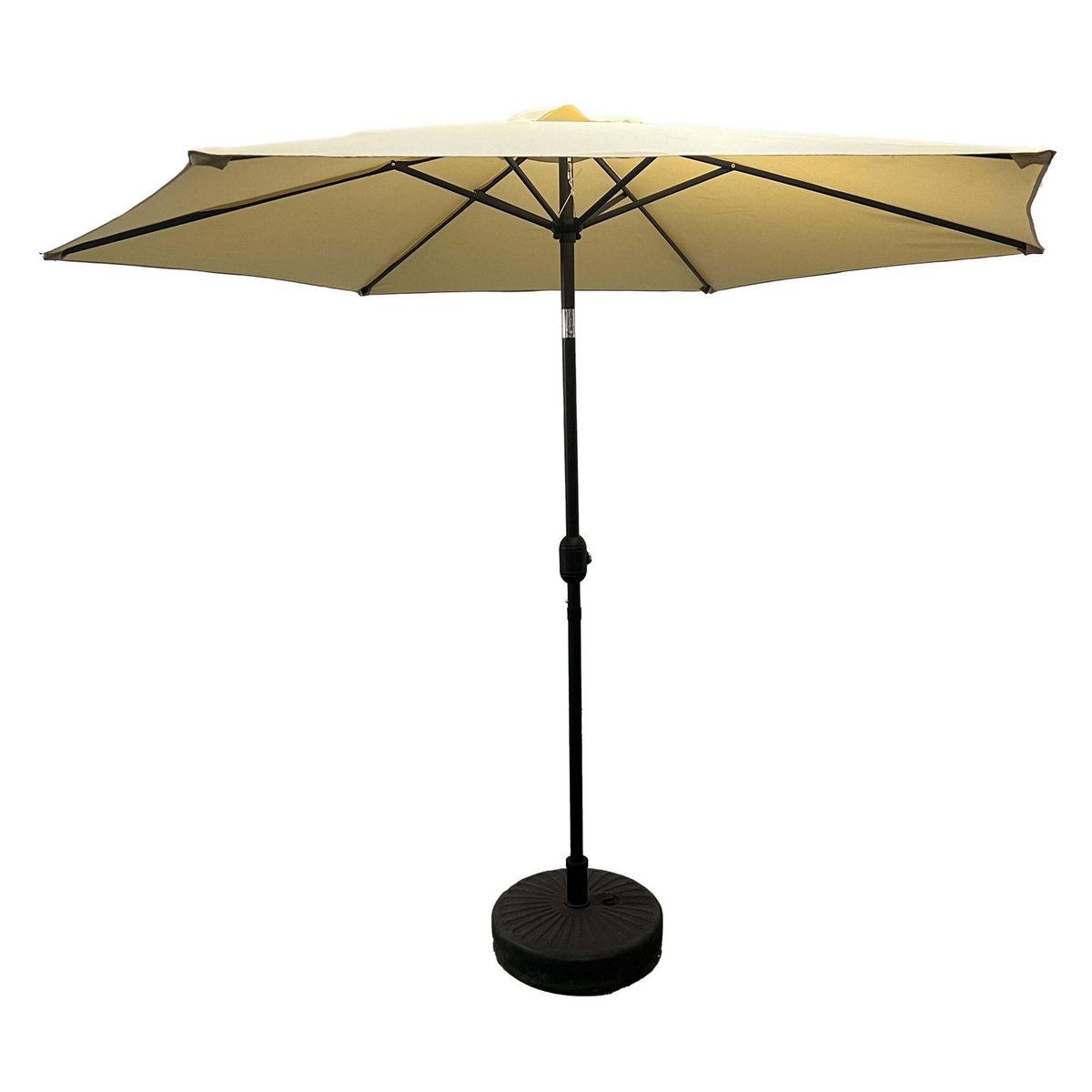 WERKAPRO Parasol Droit Ø2,7 m crème - WERKA PRO
