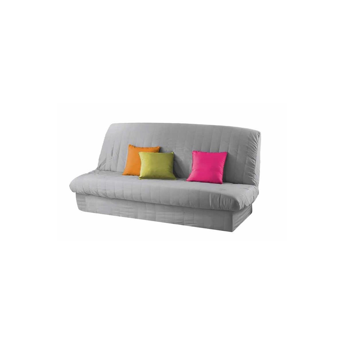 Paris Prix Housse de Clic-Clac  Essentiel  200cm Gris