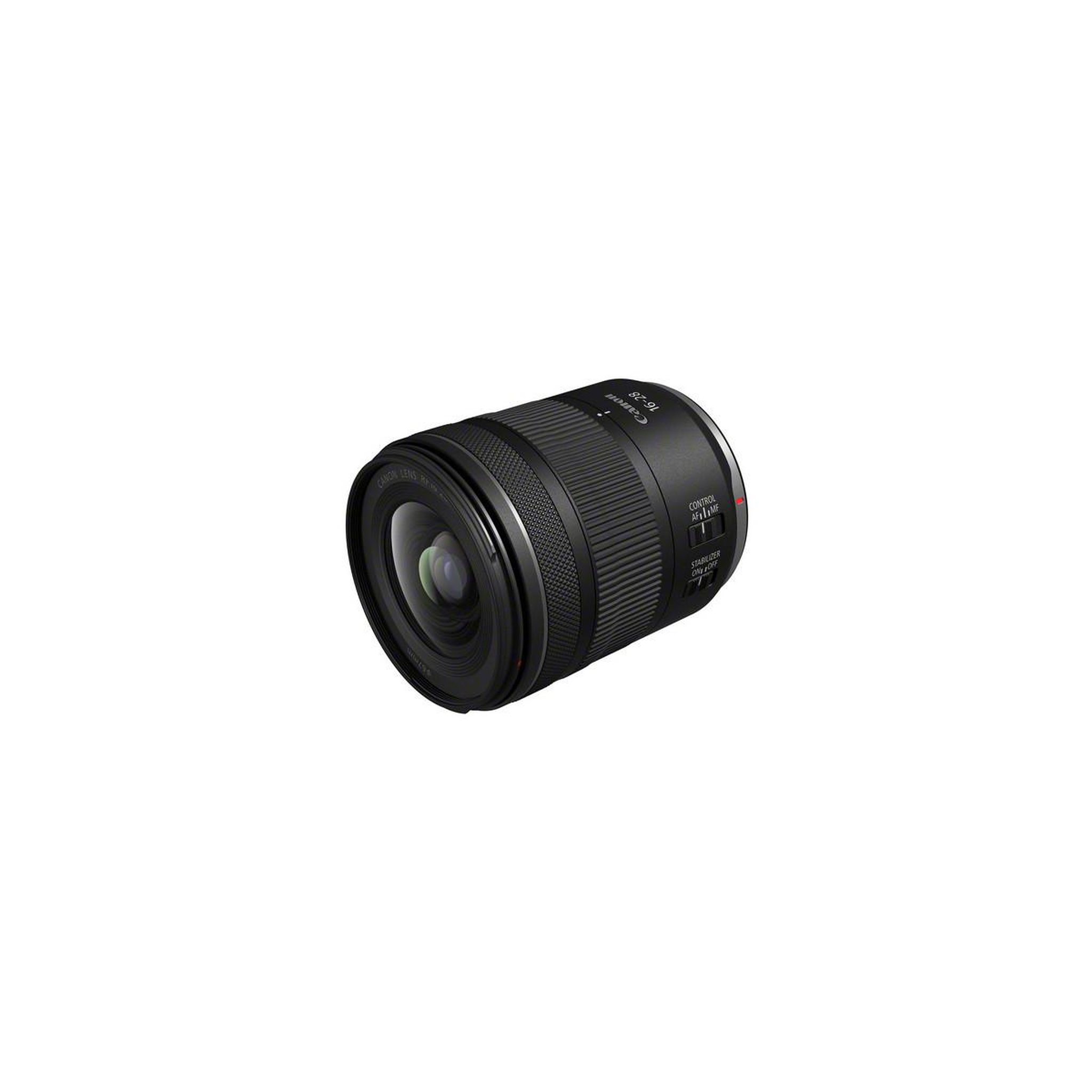 Voir la diapositive 2 : Canon Objectif zoom Canon Hybride RF 16 28 mm f 2.8 IS STM Noir pour Monture Canon RF R et RF Hybride