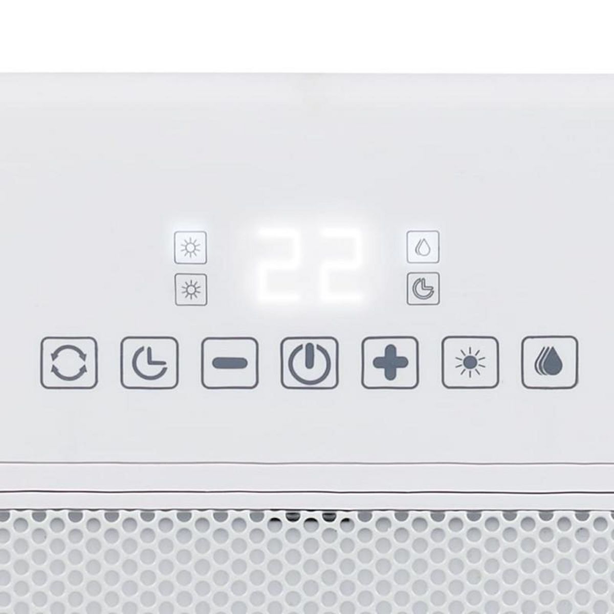 TRISTAR Tristar Chauffage céramique 2 en 1 KA 5266 1800 W Blanc