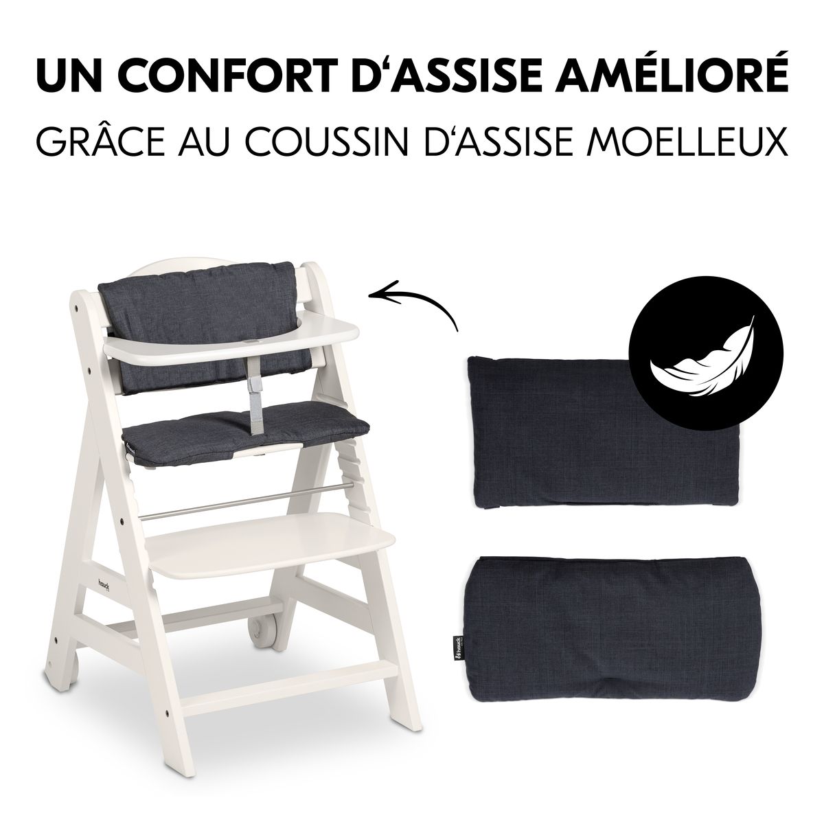 HAUCK Chaise haute Beta+B