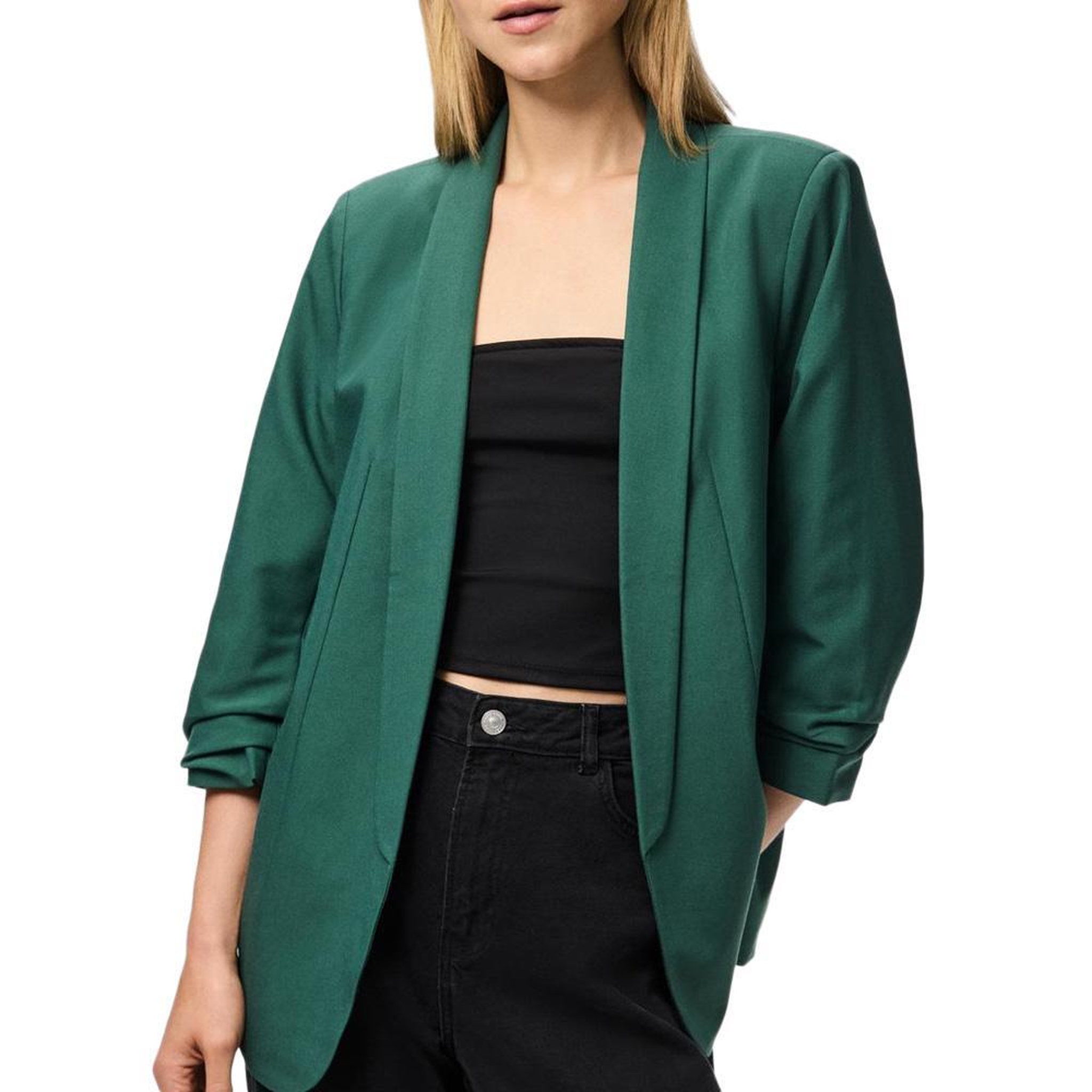 Pieces Veste e Femme Pieces Bosella. Coloris disponibles : Vert