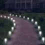 Voir la diapositive 2 : ID MARKET Lot de 20 bornes solaires à LED lampes de jardin à planter
