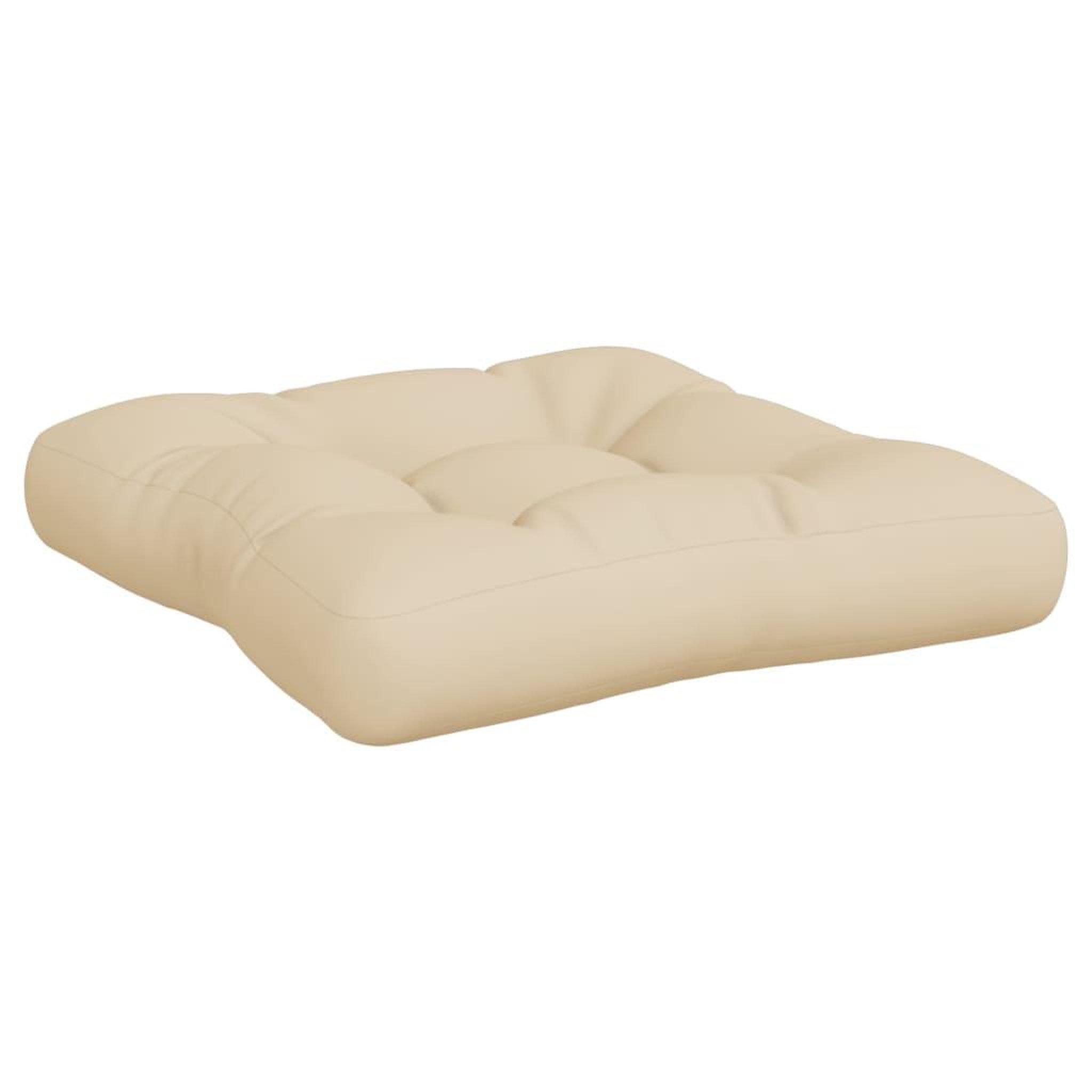 Voir la diapositive 5 : VIDAXL Coussins de palette lot de 3 beige tissu