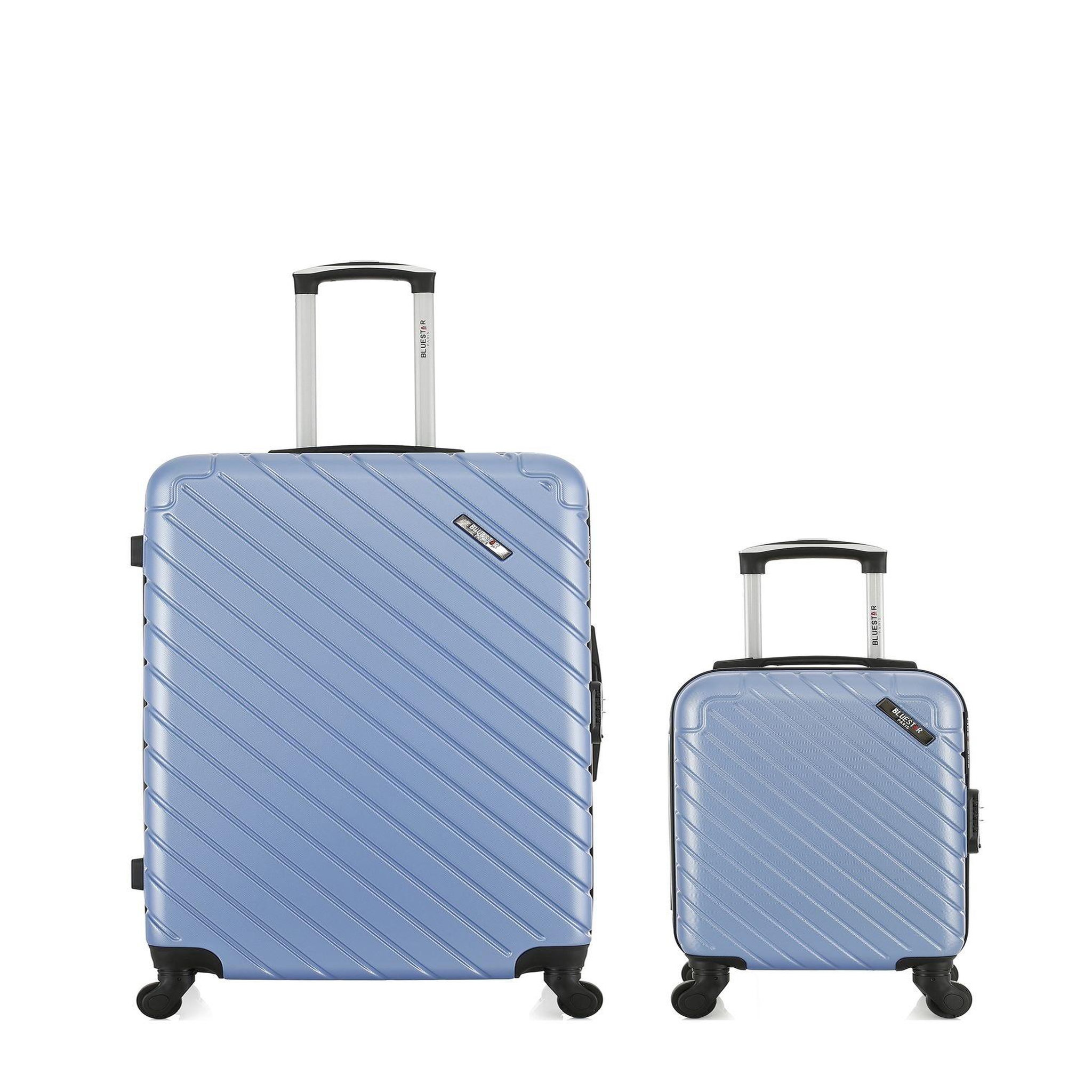 BLUESTAR Bluestar - lot de 2 valise grand format et valise cabine xxs cite -