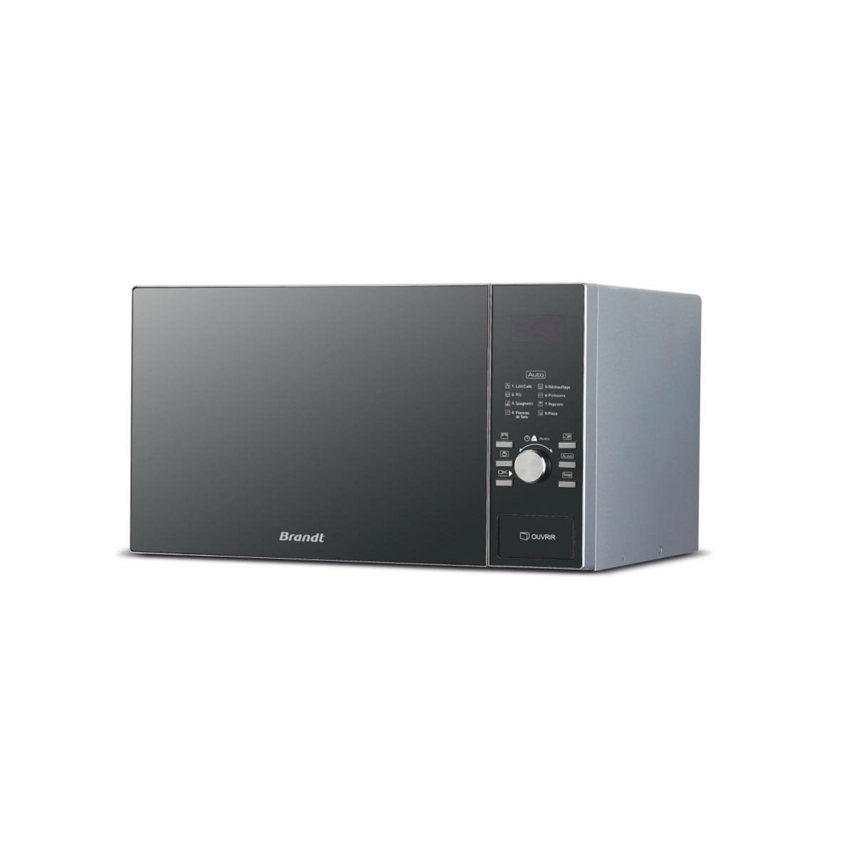 BRANDT Micro-ondes solo 30l 1400w silver - SE3000M