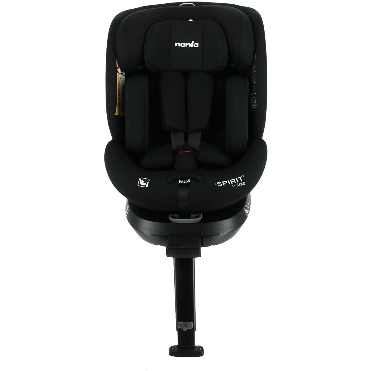 NANIA Nania Siege d'auto Racer Tech ISOFIX Groupe 1+2+3 Noir pas