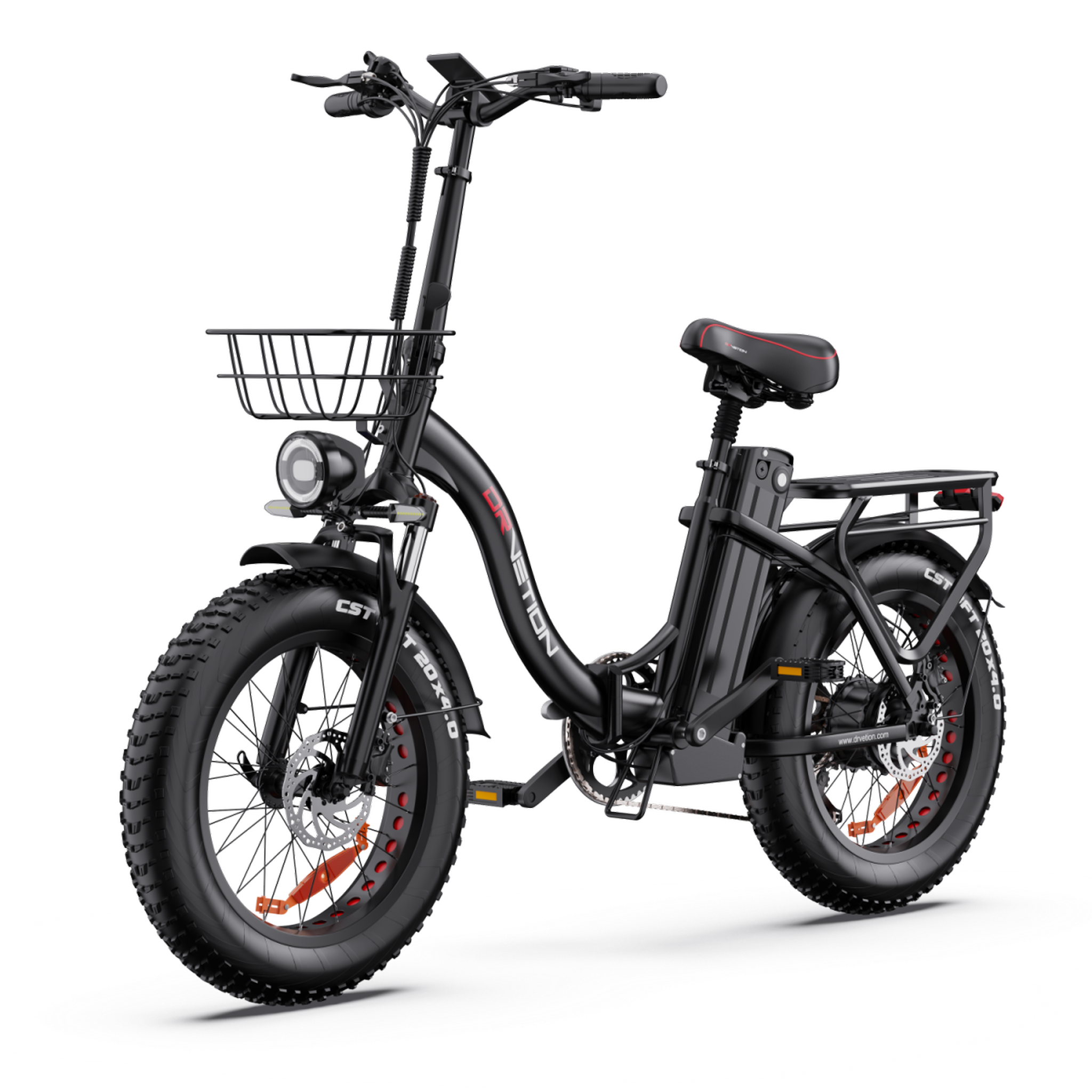Voir la diapositive 4 : DRVETION Vélo électrique pliant drvetion ct20 pro max, batterie samsung 48 v 15 ah, moteur 250 w