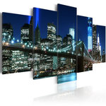 Paris Prix Tableau Imprimé  Bleu NYC. Coloris disponibles : Multicolore