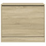 Voir la diapositive 5 : VIDAXL Armoire a chaussures chene sonoma 80x42x69 cm bois d'ingenierie