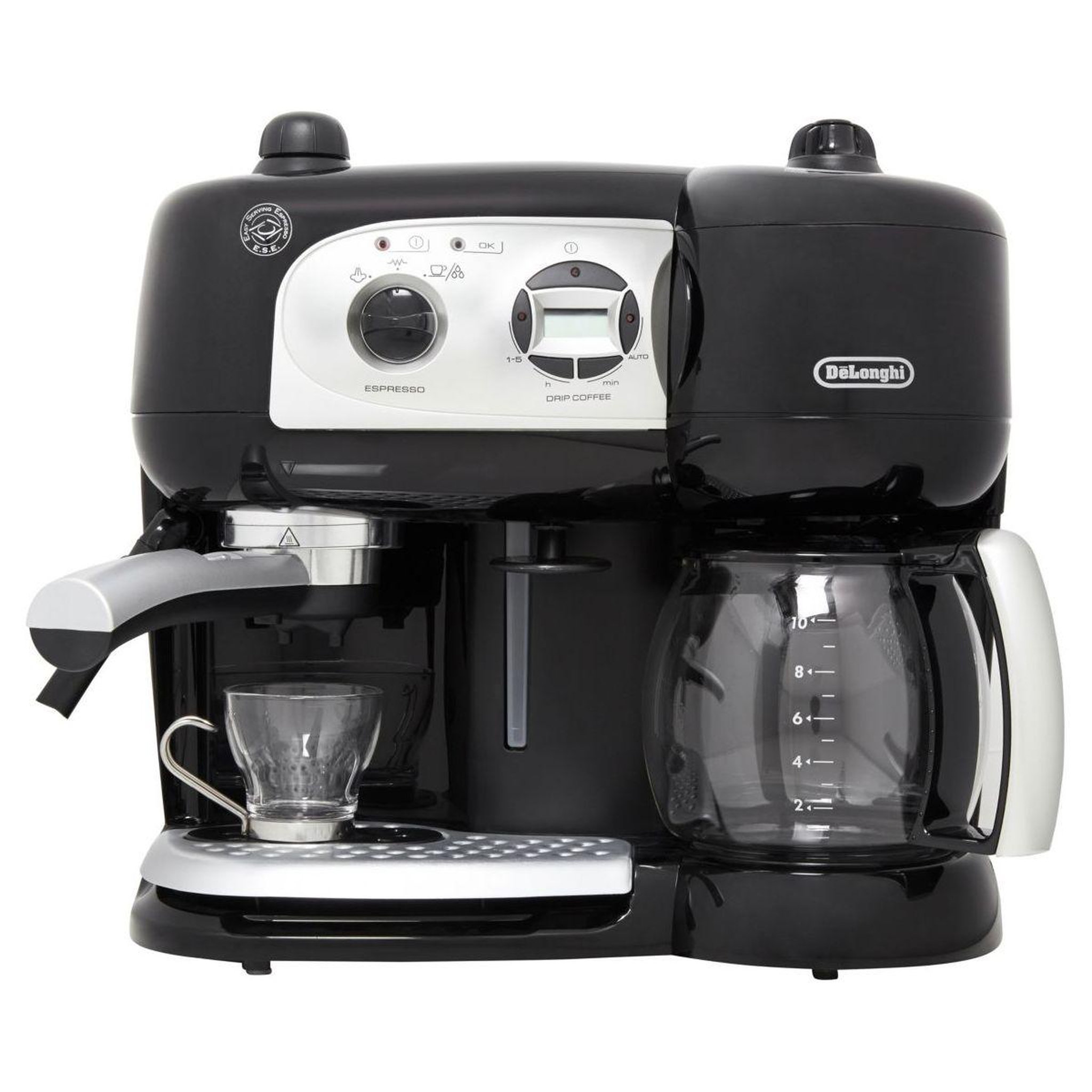 DELONGHI Expresso combiné cafetière bco 264.1 noir