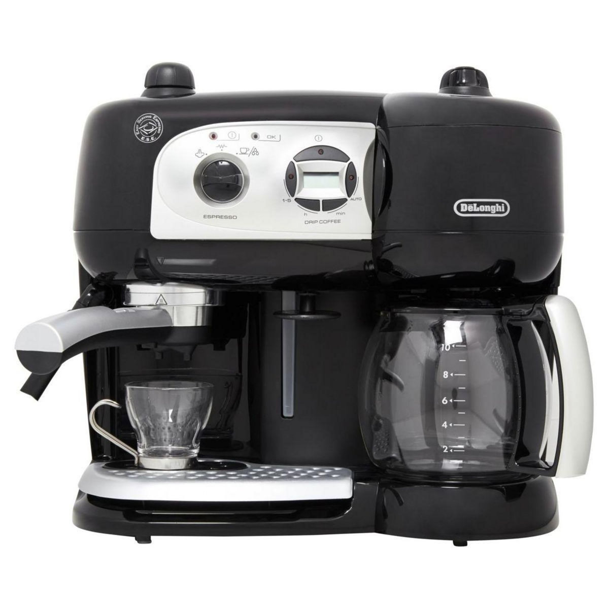 DELONGHI Expresso combiné cafetière BCO 264.1 Noir
