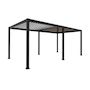 Voir la diapositive 2 : SWEEEK Pergola bioclimatique en aluminium, lames orientables 3x6m Triomphe + 4 stores latéraux 3m