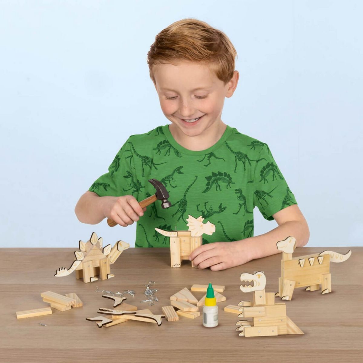 SES Creative Kit de menuiserie : Dinosaures