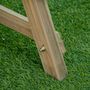 Voir la diapositive 4 : OUTSUNNY Jardinière sur pieds carré potager 3 étages dim. 71L x 61l x 77H cm inserts d'irrigation feutre de drainage bois sapin autoclave