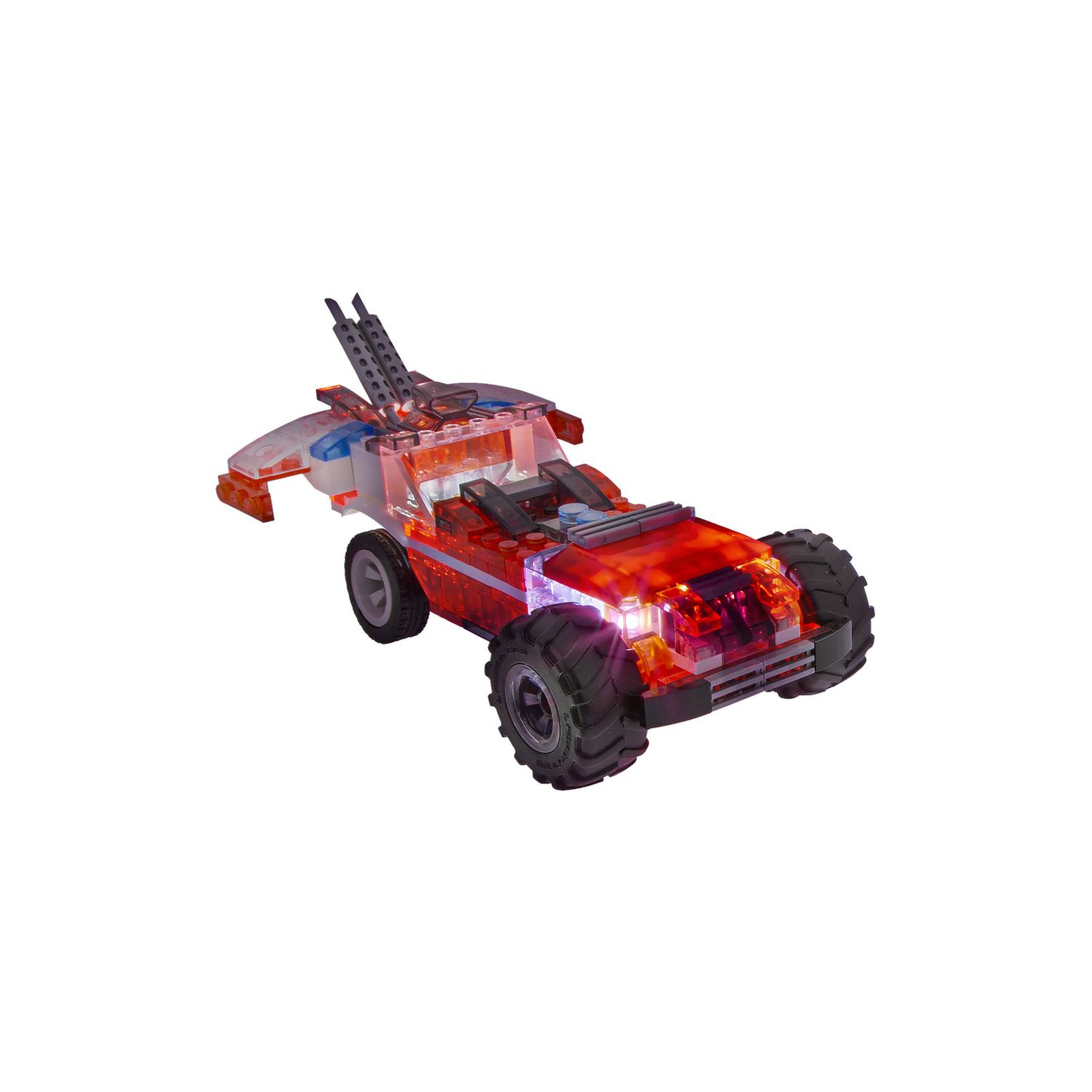 Voir la diapositive 4 : GP TOYS LP - Multimodel - Véhicule Rouge - 4 en 1 - 185 pcs
