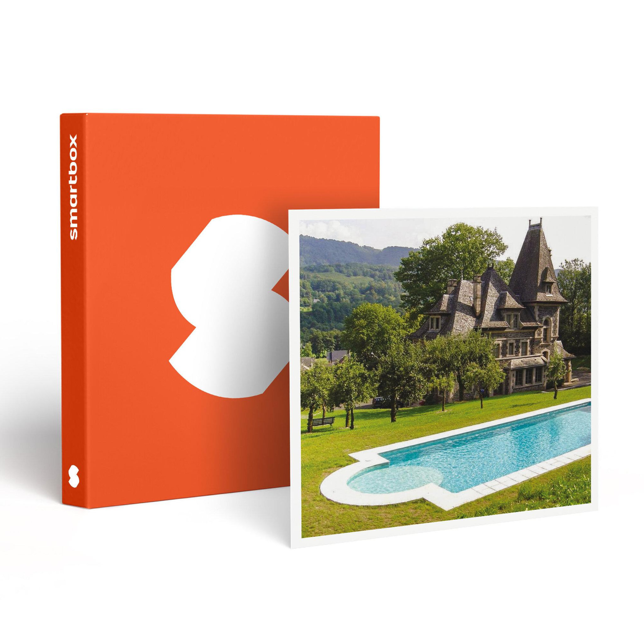 Smartbox 2 jours dans la suite d'une demeure de caractère entre rodez et clermont-ferrand - coffret cadeau séjour