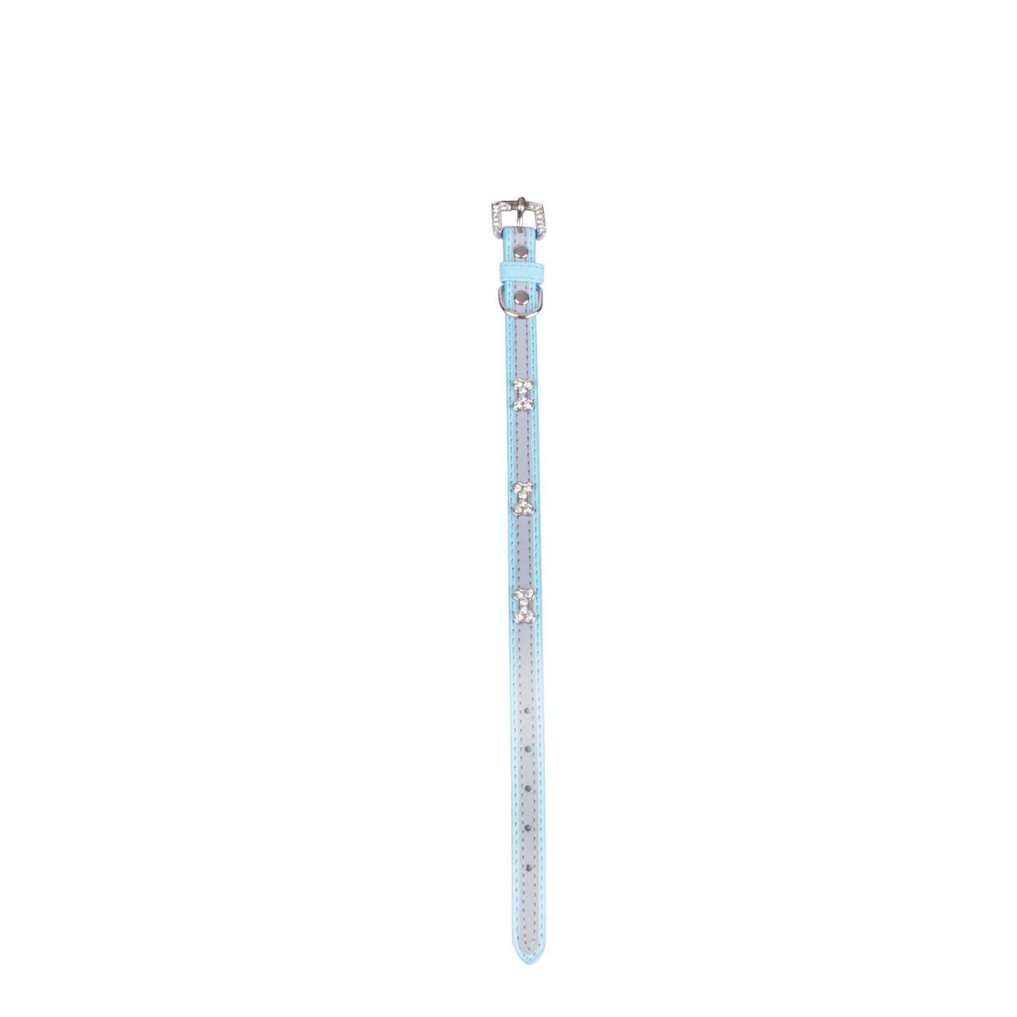 DIVERS Collier pour chien strass réfléchissant - taille s