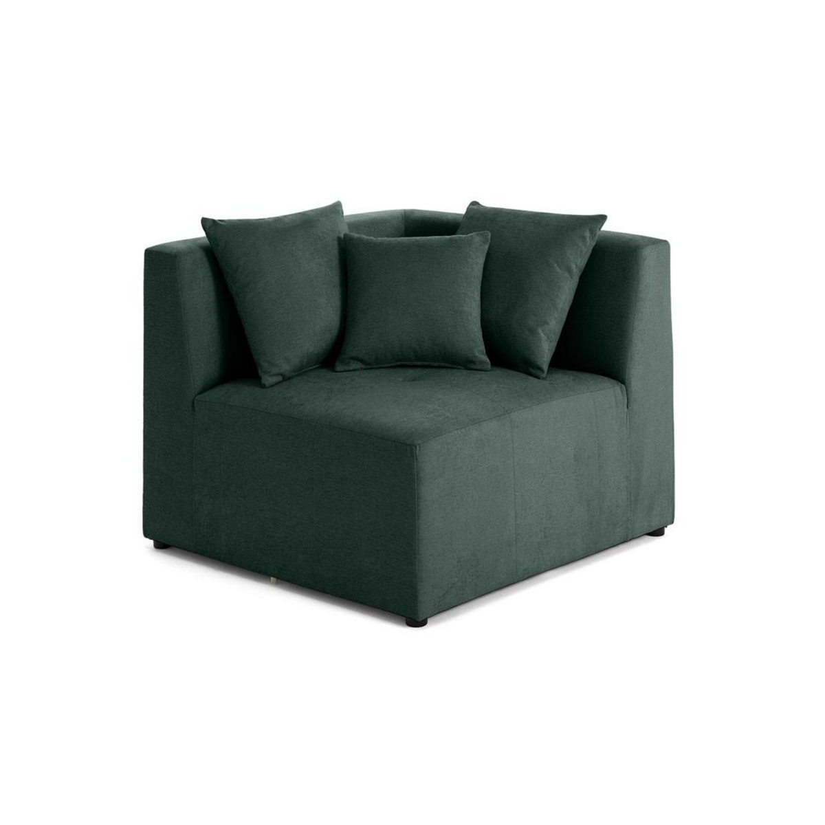 LISA DESIGN Amalfi - module d'angle réversible - en tissu