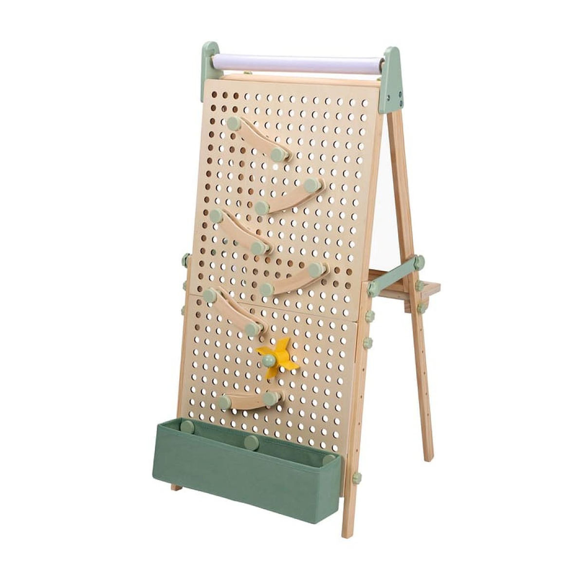 Sunny Chevalet Mika avec panneau perforé naturel