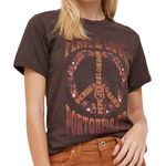 Pepe Jeans T shirt  Femme Pepe jeans Cala. Coloris disponibles : Marron