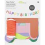 RICO DESIGN Guirlande Happy Birthday colorée 5 m
