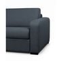 Voir la diapositive 6 : Canapé convertible système couchage express matelas 160x200 13cm 3 places en tissu  DYLAN 