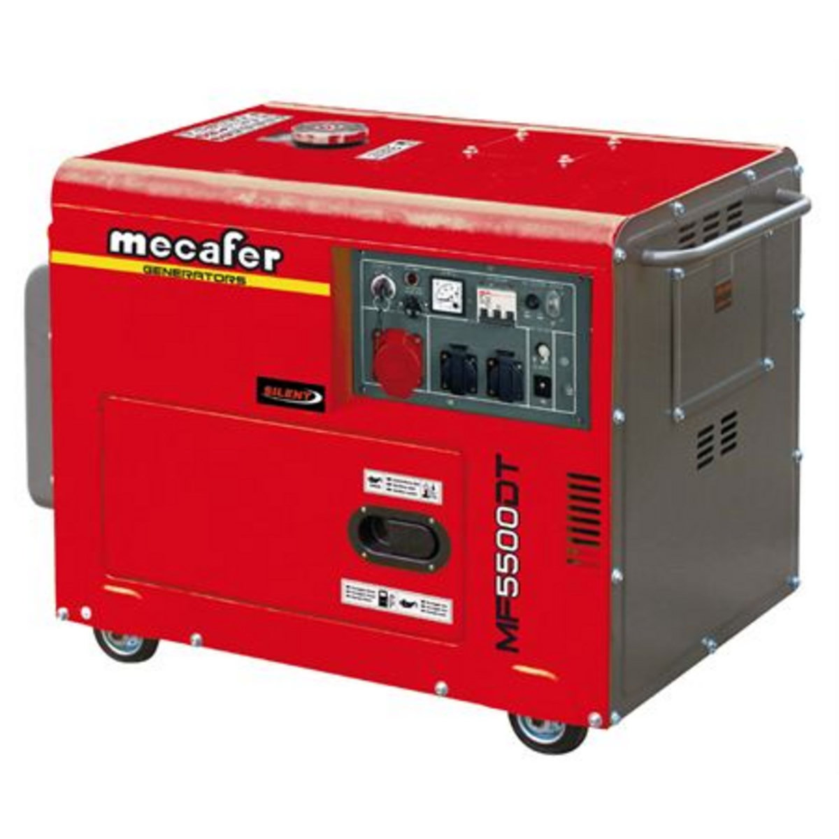 MECAFER Groupe électrogène Diesel MF5500DT - 4400W Triphasé
