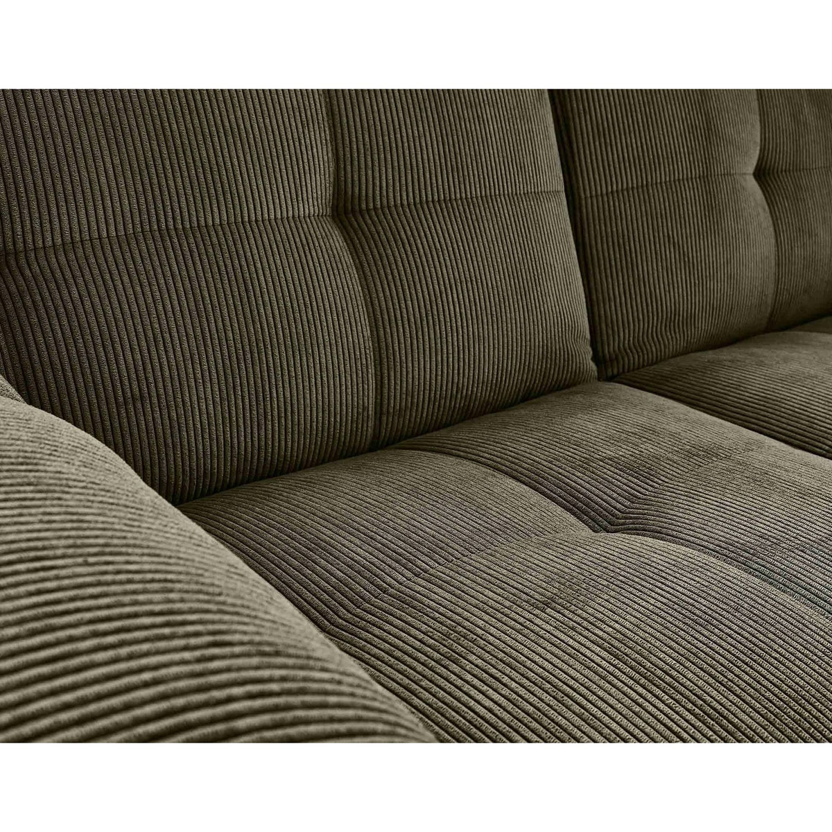 BEST MOBILIER Philae - canapé convertible clic-clac 2 places - velours côtelé