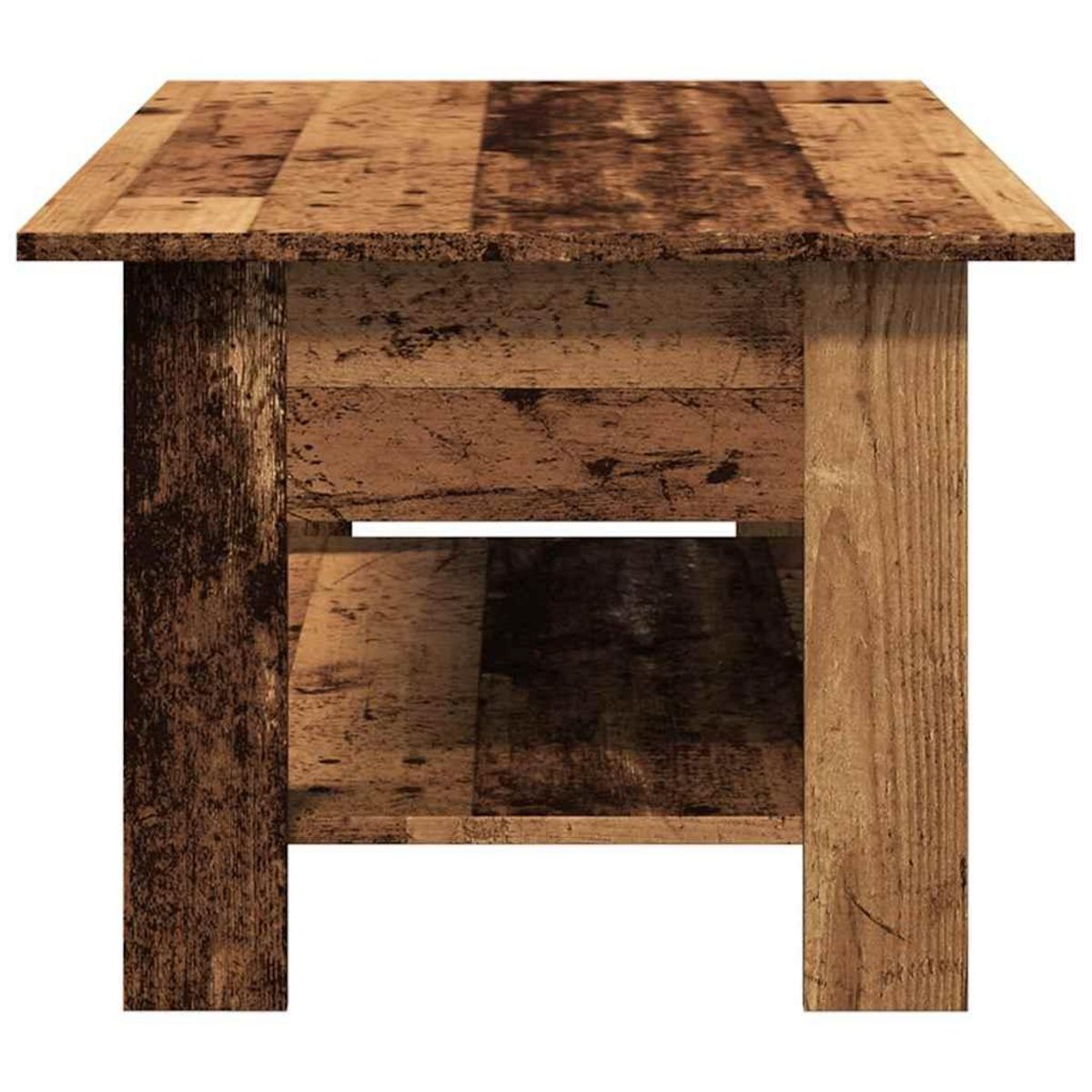 VIDAXL Table basse vieux bois 102x55x42 cm bois d'ingenierie