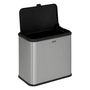 Voir la diapositive 2 : FIVE Poubelle à Compost  Inox  5L Gris